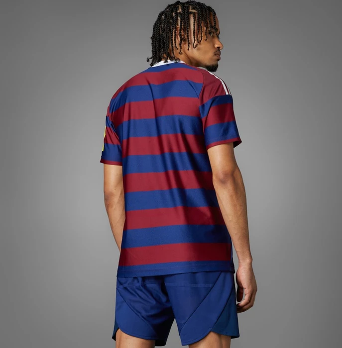 adidas Newcastle United FC Authentic 2024/2025 Auswärtstrikot team coll burgundy 2/night sky (Herren)