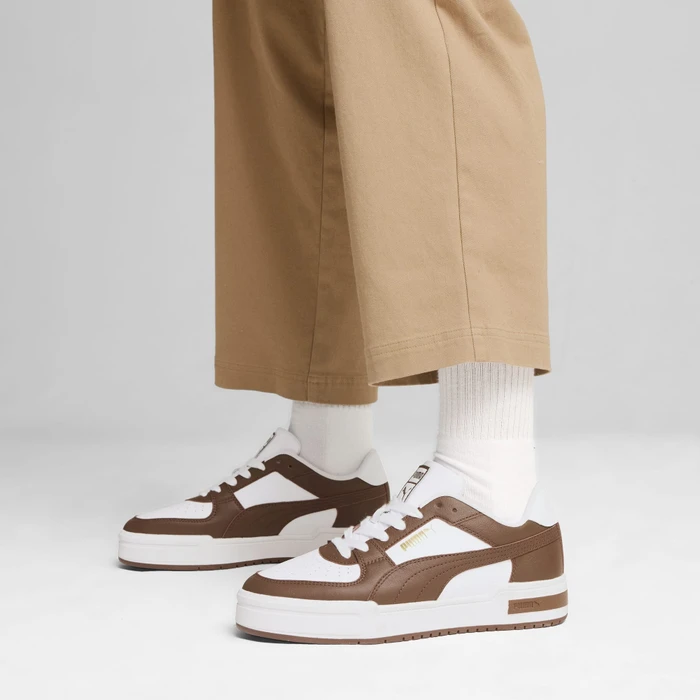 Puma CA Pro Classic puma white/espresso brown/puma team gold