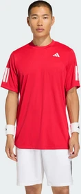adidas Club Tennis Climacool 3-Streifen Funktionsshirt kurzarm pure ruby (Herren)