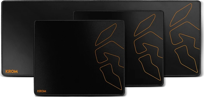 Krom Knout XL Gaming Mousepad, schwarz