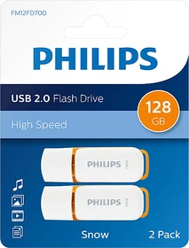 Philips Snow Edition 128GB, USB-A, USB 2.0, 2er-Pack