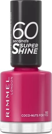 Rimmel 60 Seconds Super Shine Nagellack 152 Coco-Nuts For You, 8ml