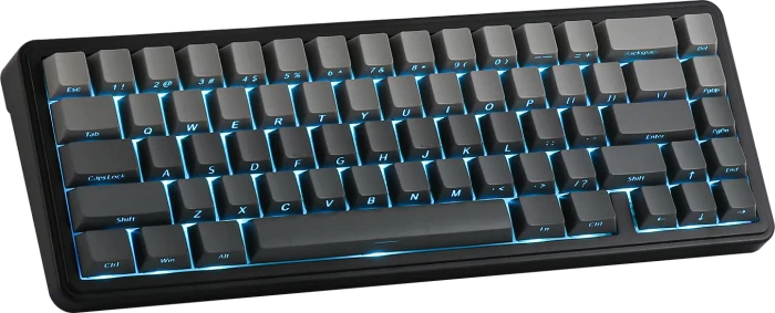 Epomaker x Aula F65, Black Gradient, LEDs RGB, hot-swap, Side-Printed, LEOBOG Reaper, USB/Bluetooth, US