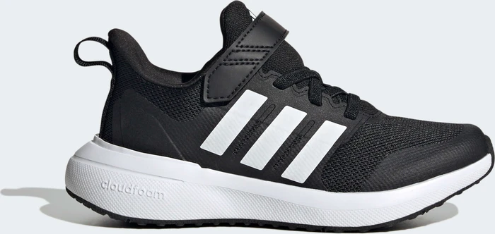 adidas Fortarun 2.0 Cloudfoam Elastic Lace Top Strap core black/cloud white (Junior)