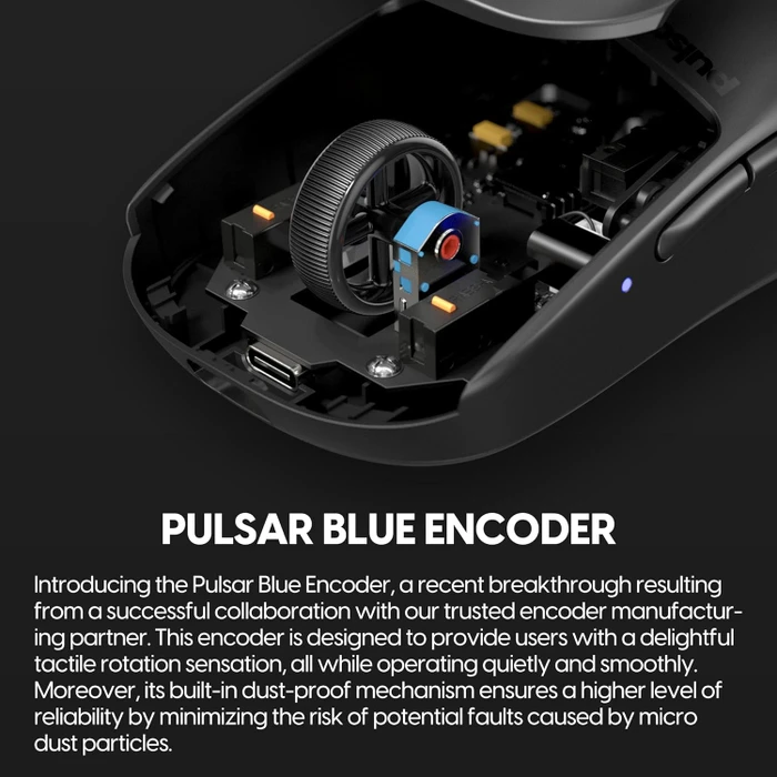 Pulsar Gaming Gears X2H Wireless schwarz, USB