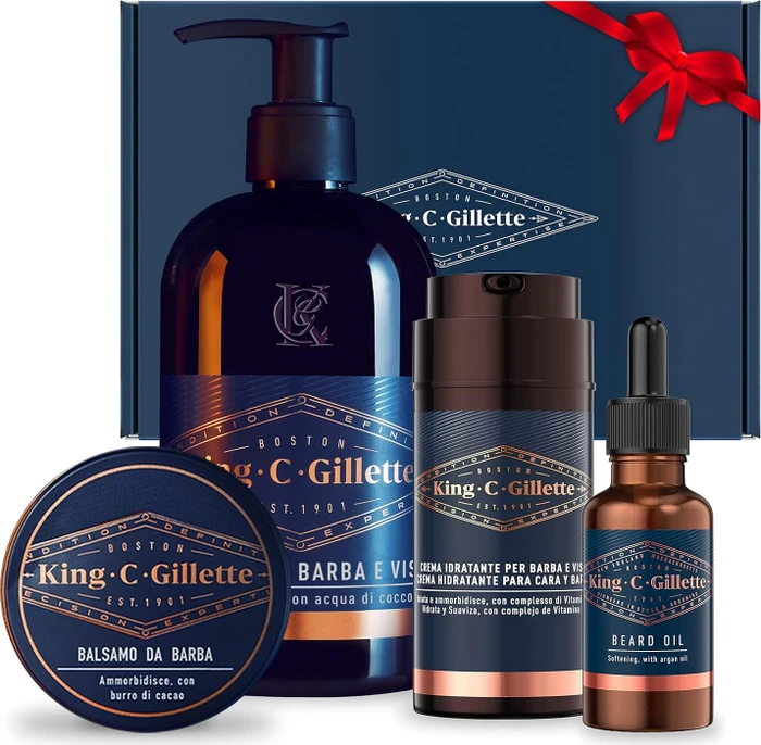 Gillette King C. Perfect Beard Geschenkset