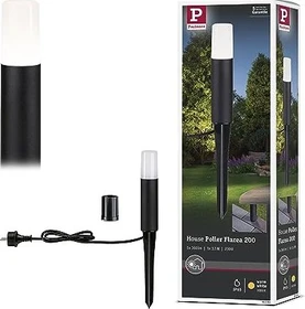 Paulmann House Flarea Wegeleuchte 20cm schwarz