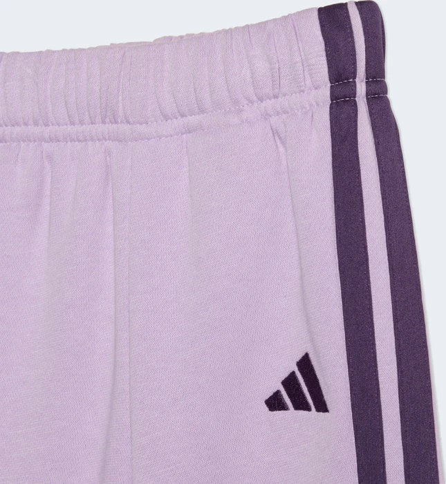 adidas Essentials Trainingsanzug powder plum/aurora plum (Junior)