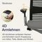 Steelcase Think Bürostuhl mit Armlehnen, pfefferschwarz/eulengrau Vorschaubild