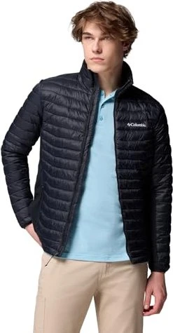 Columbia Powder Pass Hybrid Jacke schwarz (Herren)