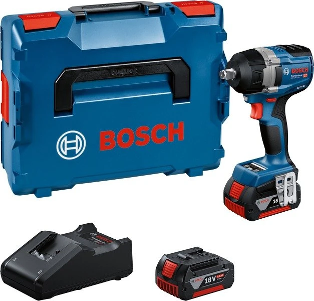 Bosch Professional GDS 18V-750 C Akku-Schlagschrauber inkl. L-Boxx + 2 Akkus 5.0Ah