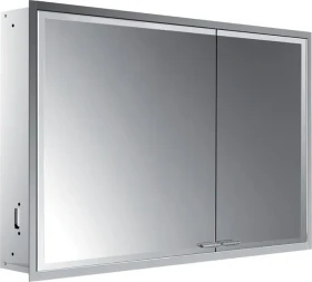 Emco Asis Prestige 2 LED-Lichtspiegelschrank 101.5cm, ohne light System, breite Tür links