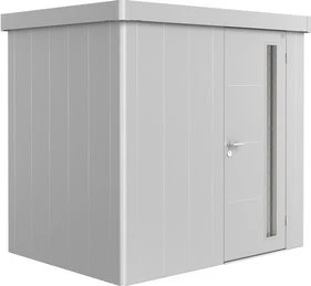 Biohort Neo 1B Gerätehaus silber-metallic