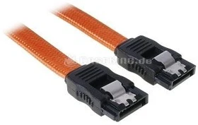 BitFenix Alchemy SATA 6Gb/s Kabel orange 0.3m (BFA-MSC-SATA330OK-RP)