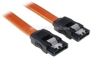 BitFenix Alchemy SATA 6Gb/s Kabel orange 0.3m