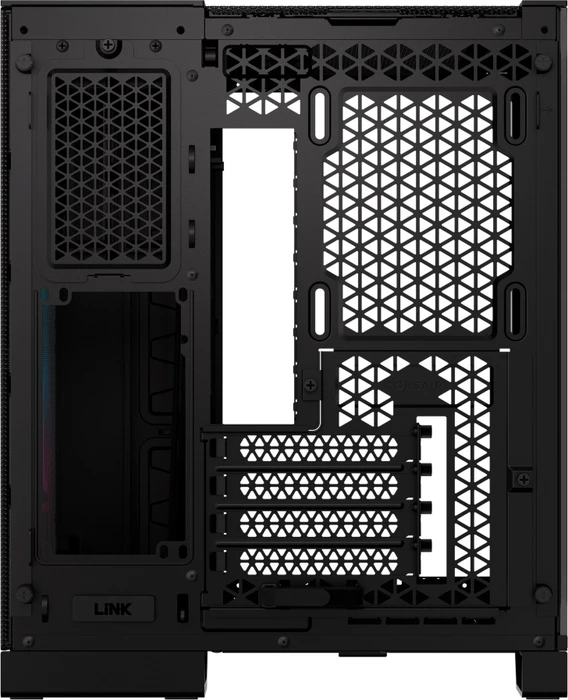 Corsair 2500X RGB, schwarz, Glasfenster