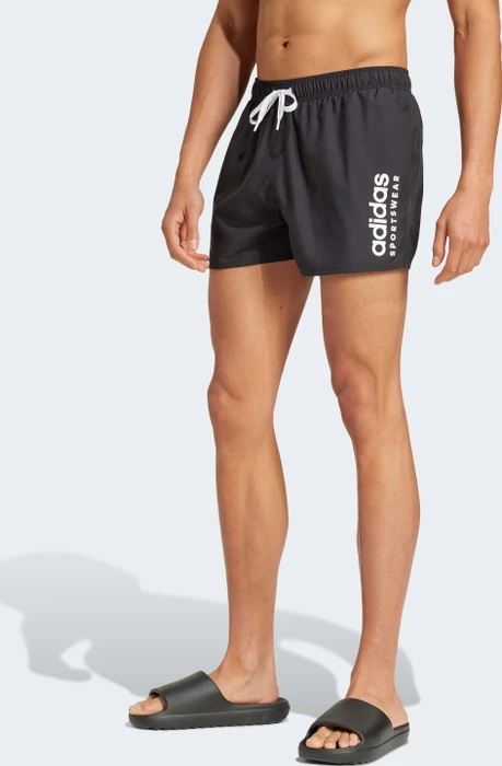 adidas Essentials Logo CLX Badeshorts schwarz (Herren)
