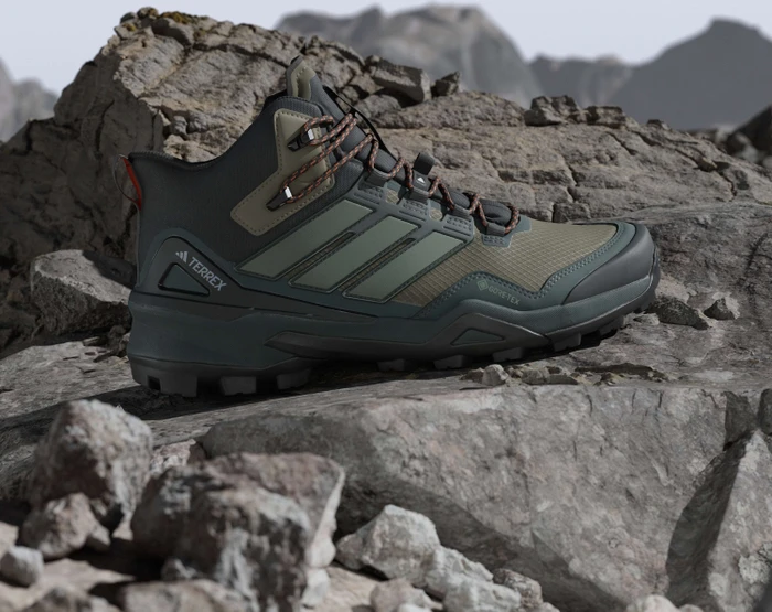 adidas Terrex Skychaser Mid GTX olive strata/silver green/core black (Herren)