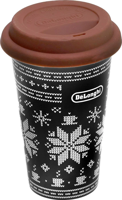 DeLonghi Doppelwandiger Keramik Isolierbecher