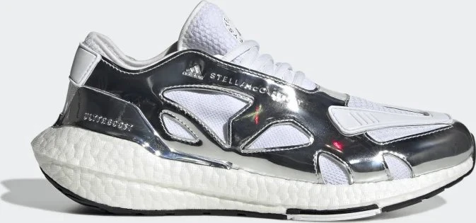 adidas Ultraboost 22 silver metallic/cloud white/core black (Damen)