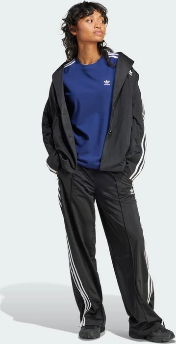 adidas 3-Streifen T-Shirt kurzarm dark blue (Damen)