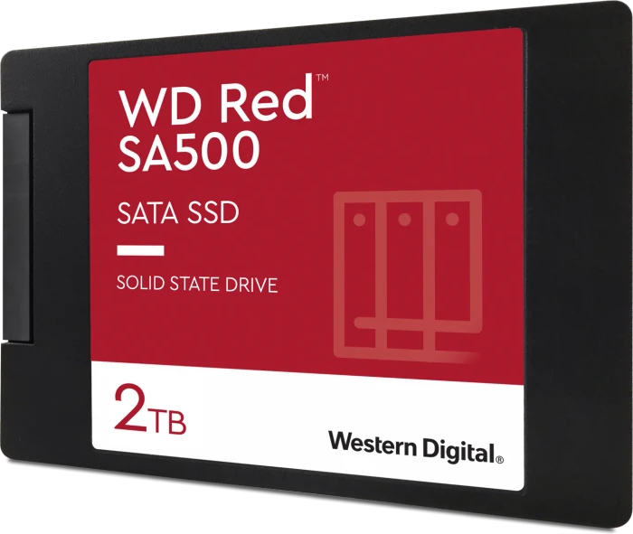 Western Digital WD Red SA500 NAS SATA SSD 2TB, 2.5" / SATA 6Gb/s