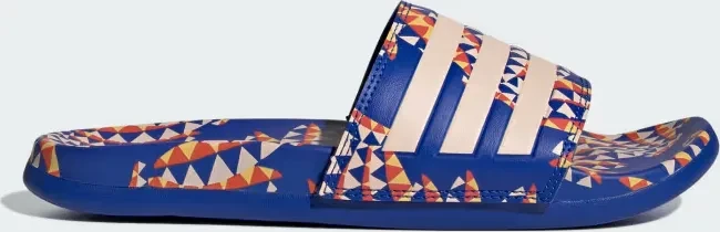 adidas Comfort Adilette bold blue/bliss orange (Damen)