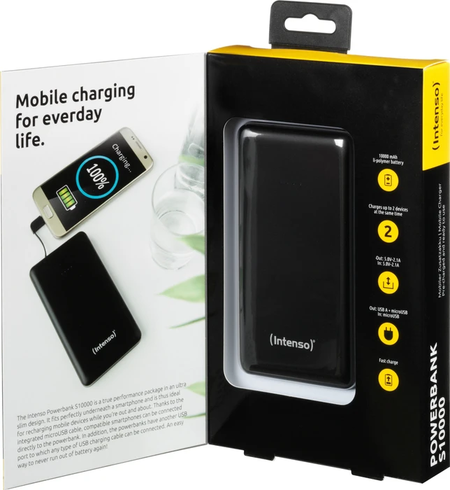 Intenso Powerbank S10000 schwarz