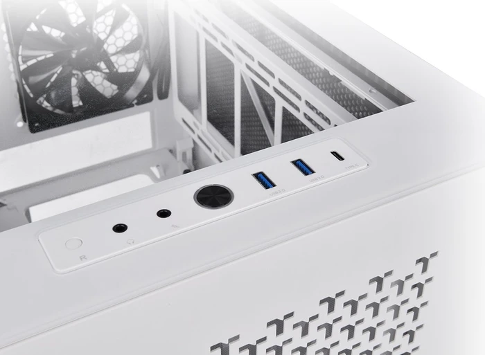 Thermaltake Divider 200 TG Air Snow Edition, weiß, Glasfenster