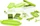 Genius Nicer Dicer Plus Multischneider-Set kiwi, 18-tlg. (A33883)