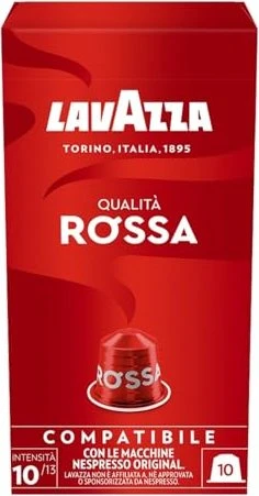 Lavazza Qualità Rossa Kaffeekapseln, 10 Stück