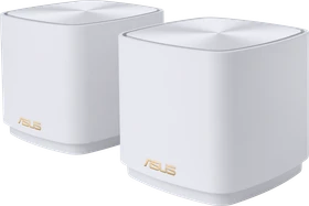 ASUS ZenWiFi AX Mini XD4 Plus, AX1800, weiß, Router und Repeater Set, 2er-Bundle (90IG07M0-MO3C20)