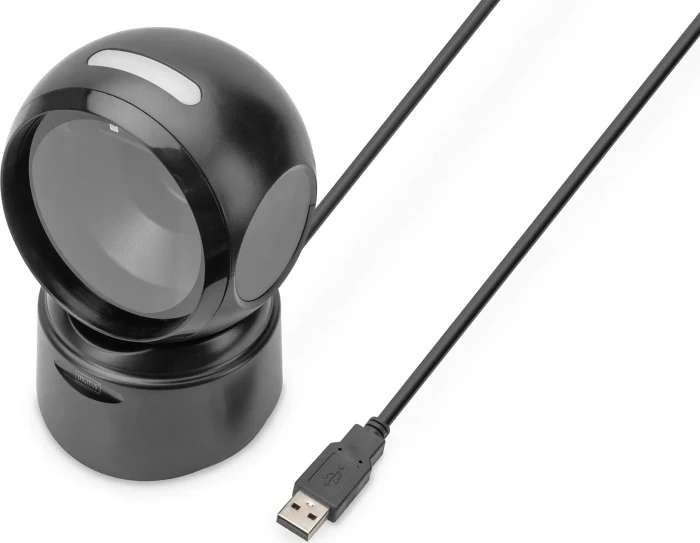 Digitus 2D Desktop USB Barcode Scanner schwarz