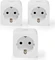 Nedis WLAN Smart-Stecker, 3680W, Typ F, Smart-Steckdose, 3er-Pack Vorschaubild