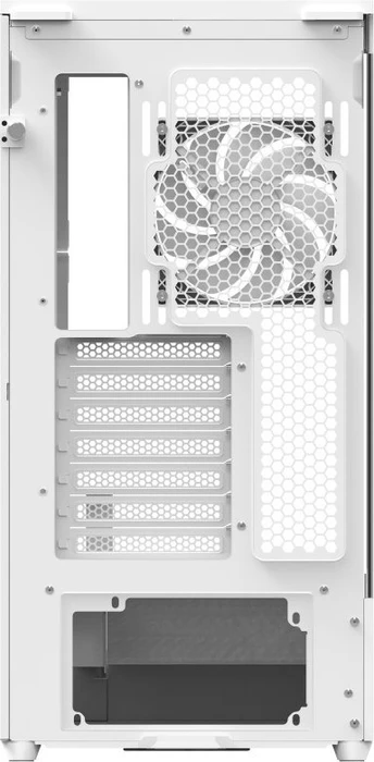 AeroCool P500A White, Glasfenster