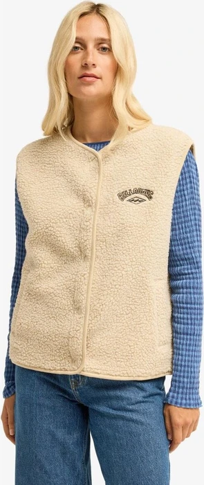 Billabong Be Happy Sherpa Weste whitecap (Damen)