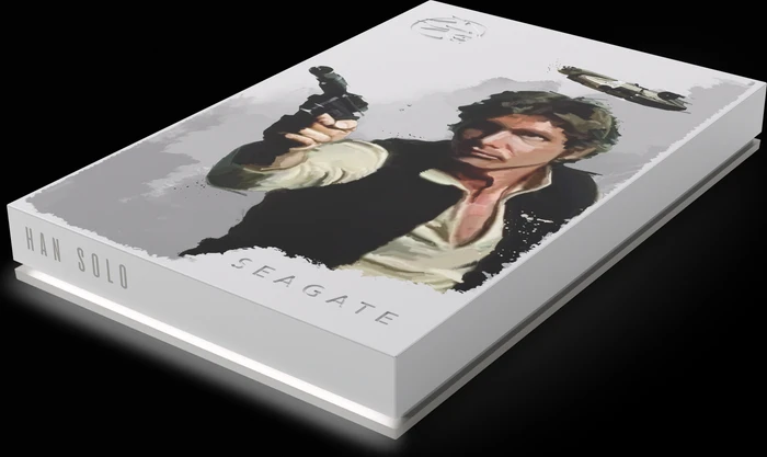 Seagate FireCuda Gaming HDD - Han Solo Special Edition, 2TB, +Rescue, USB 3.0 Micro-B