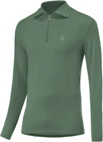 Löffler Midlayer Turtle Transtex Poloshirt langarm pine (Herren)