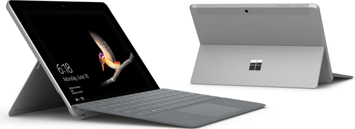 Microsoft Surface Go, Pentium Gold 4415Y, 4GB RAM, 64GB, Signature Type Cover Platin