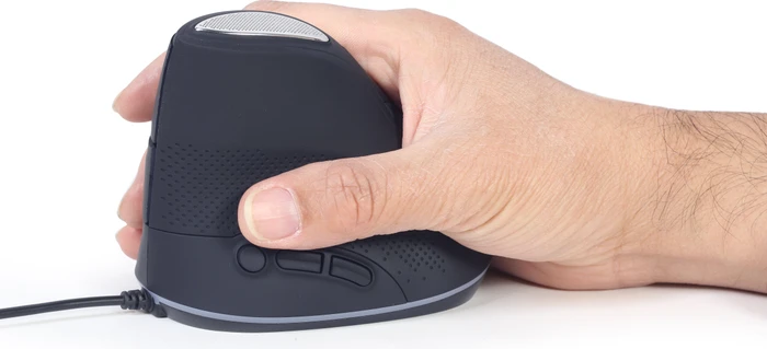 Gembird Ergonomic 6-Button Optical Mouse ERGO-03 schwarz, USB