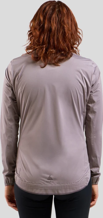 Odlo Zeroweight Performance Knit Fahrradjacke gray ridge (Damen)