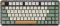 ASUS Jelly75 KD201 Mechanical Wireless Keyboard, Orange Meadow, LEDs weiß, Linear Switch, USB/Bluetooth, DE Vorschaubild