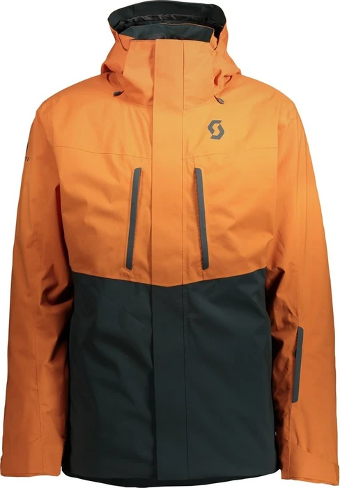 Scott Ultimate DRX Skijacke copper orange/tree green (Herren)