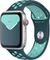 Apple Nike Sportarmband Regular für Apple Watch 44mm Midnight Turquoise/Aurora Green Vorschaubild