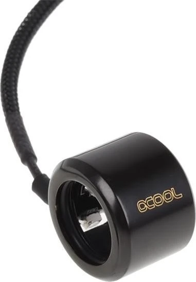 Alphacool Aurora HardTube LED Ring 16mm schwarz, rot