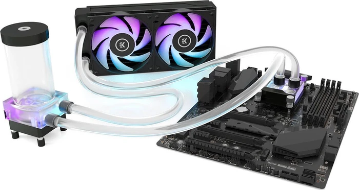 EK Water Blocks Classic Line EK-Classic Kit P240 D-RGB, Black Nickel Edition