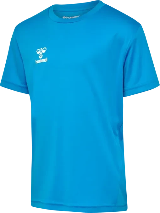 hummel Logo Set kurzarm diva blue (Junior)