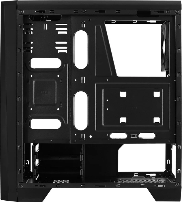AeroCool Cylon, schwarz, Glasfenster