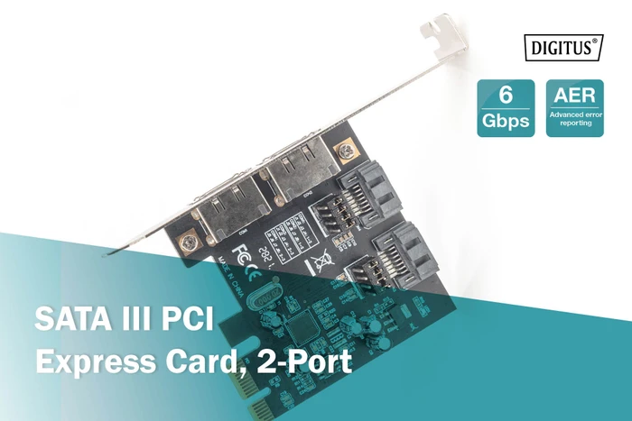 Digitus 2x SATA/2x eSATA, PCIe 2.0 x1