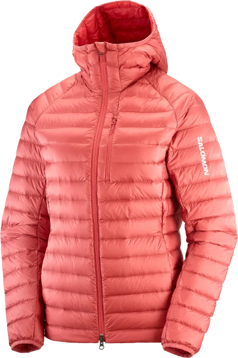 Salomon Elixir Micro Down Hooded Funktionsjacke mineral red (Damen)